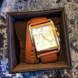 Michael Kors Leather Wrap Watch